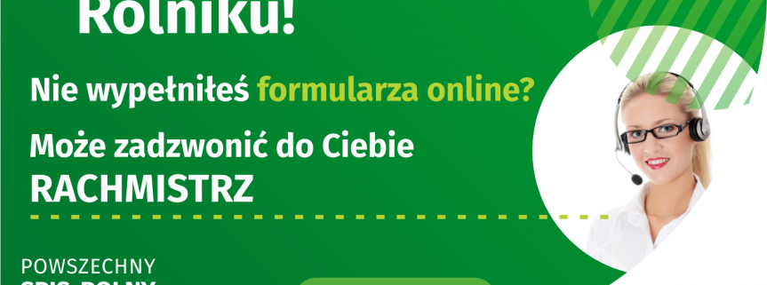 Dzwoni rachmistrz? Skorzystaj z okazji i spisz gospodarstwo rolne!