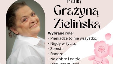 Spotkanie z aktorką-Grażyną Zielińską 