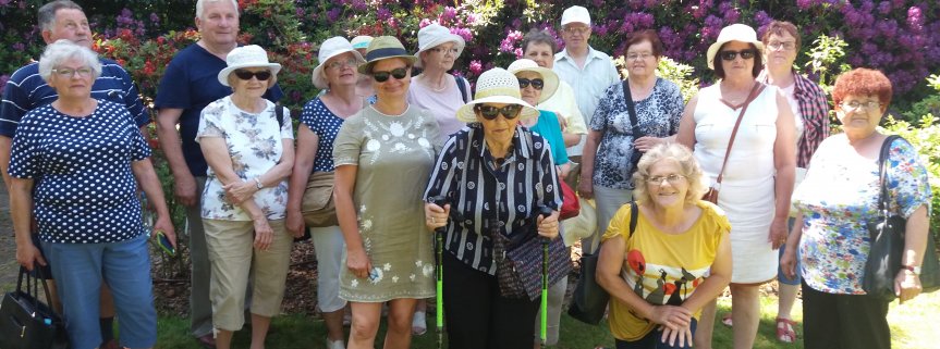 Wyjazd Seniorów do Powsina i na Stadion Narodowy w Warszawie 